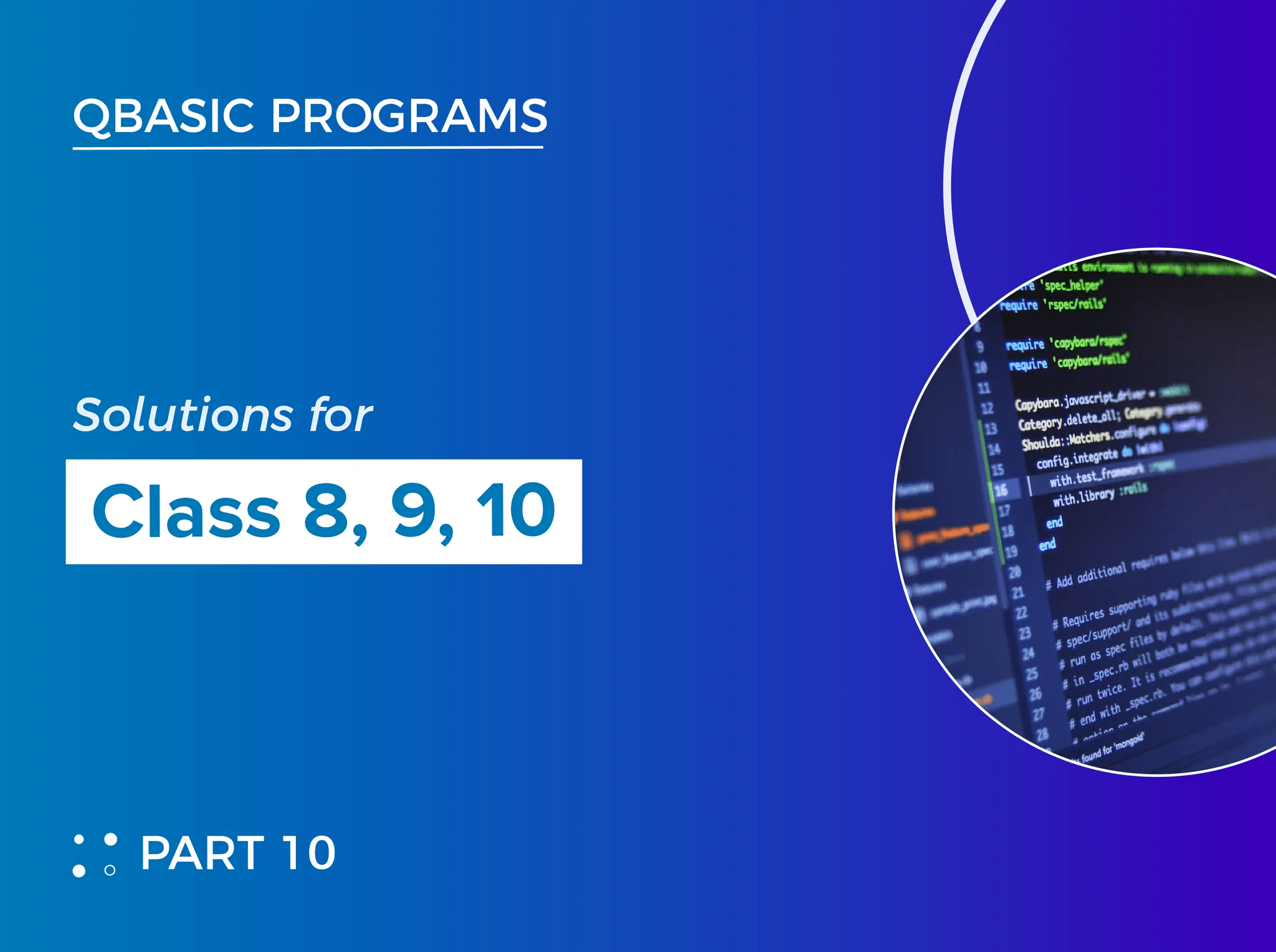 qbasic programs for class 8,9 and 10 part 10