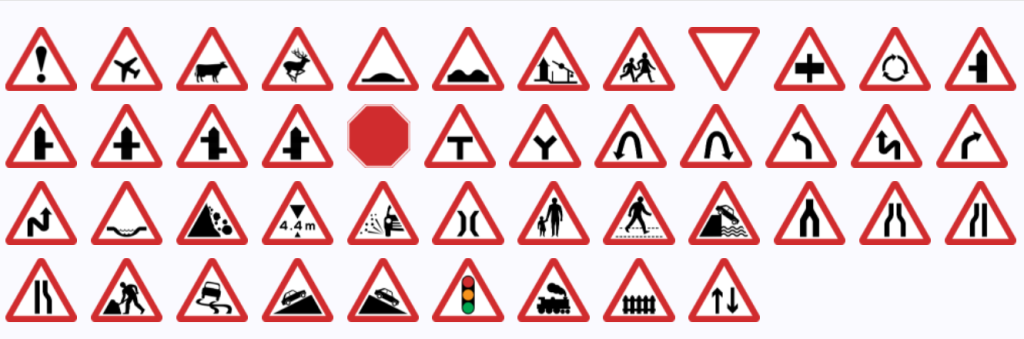 Traffic-Sign Recognition-Signs